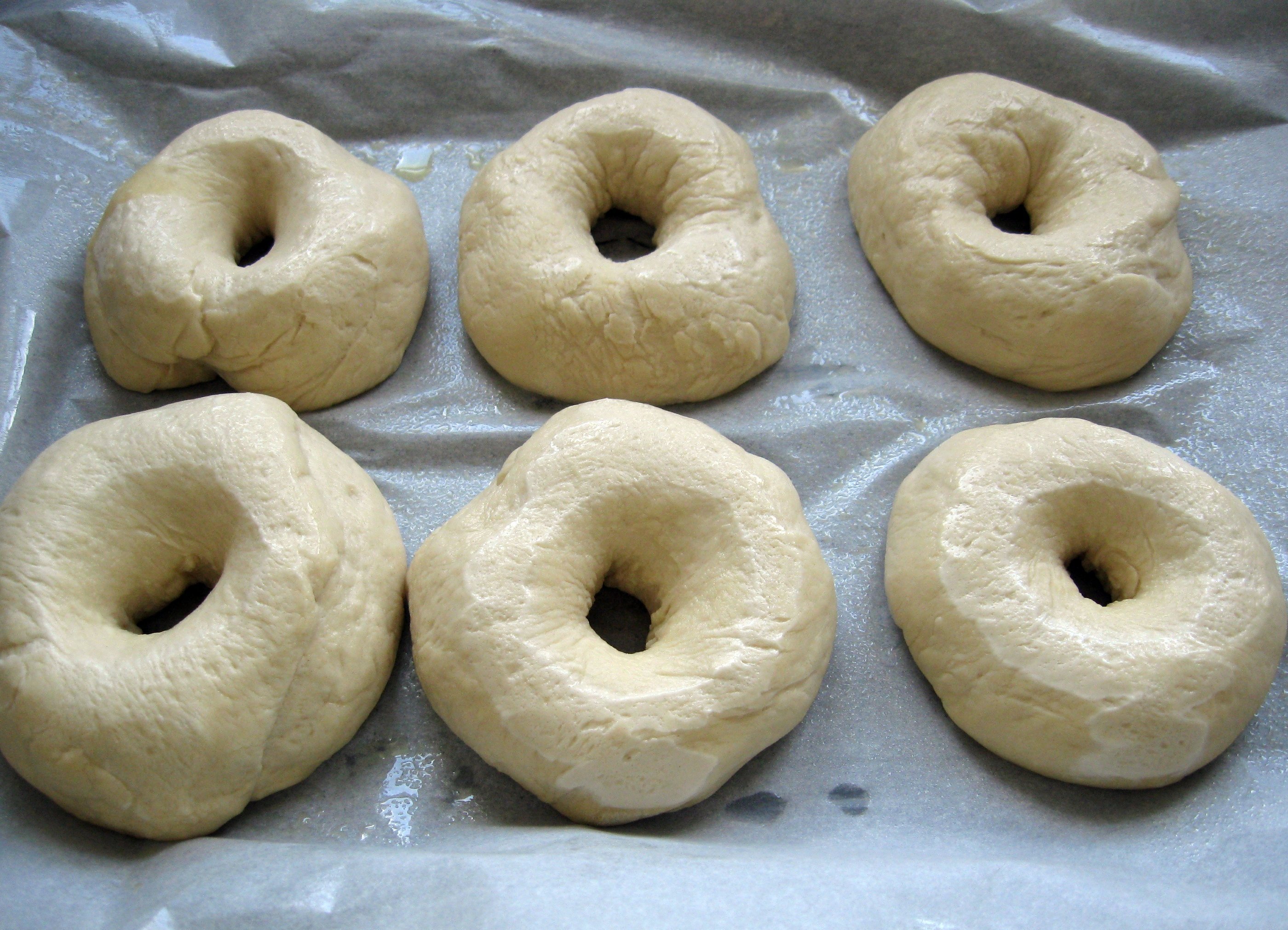 boiling bagels