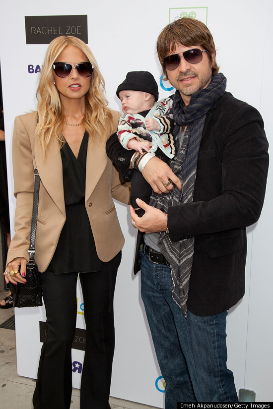 Rachel Zoe and her son Skyler Morrison Berman Rachel Zoe and