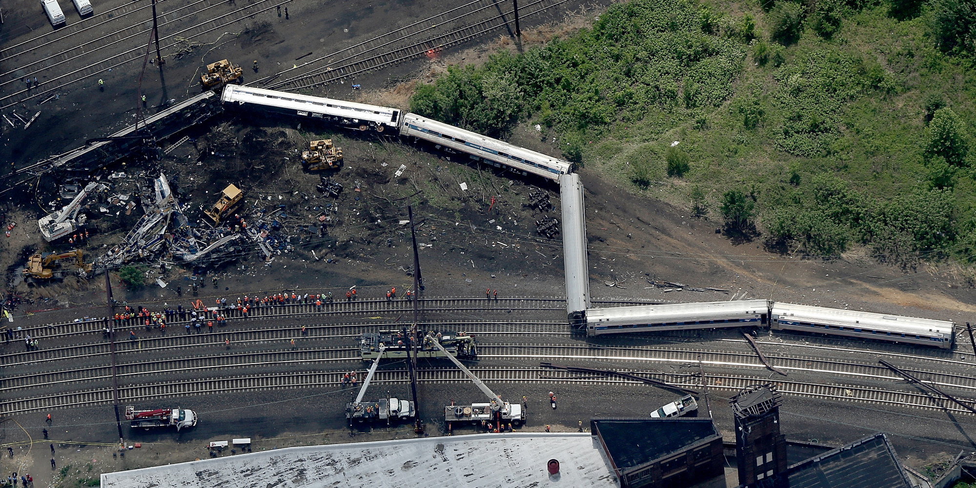 Excessive Speed Probed In Amtrak Train Crash In Philadelphia - WSJ ...