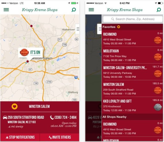 krispy kreme app