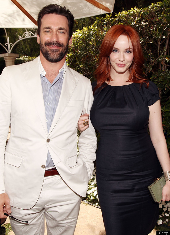 Jon Hamm Wears His White Suit All Over Again (PHOTOS, POLL ...