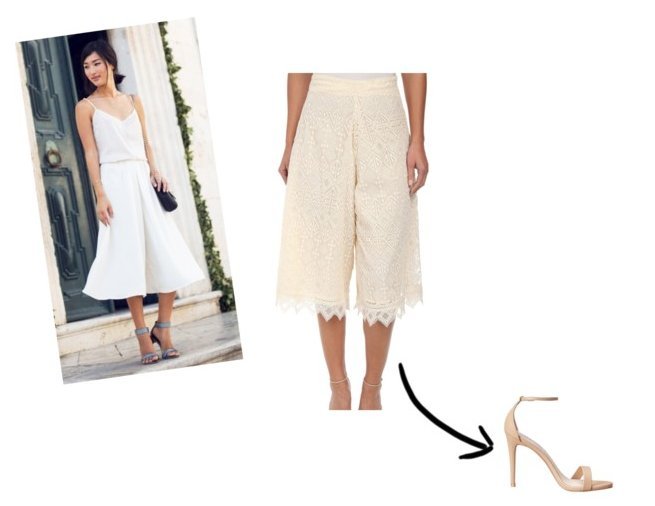 polyvore culotte