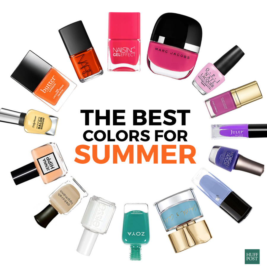 15 Nail Polish Colors For Your Summer Mani And Pedi HuffPost