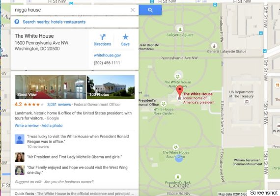 google maps nword house