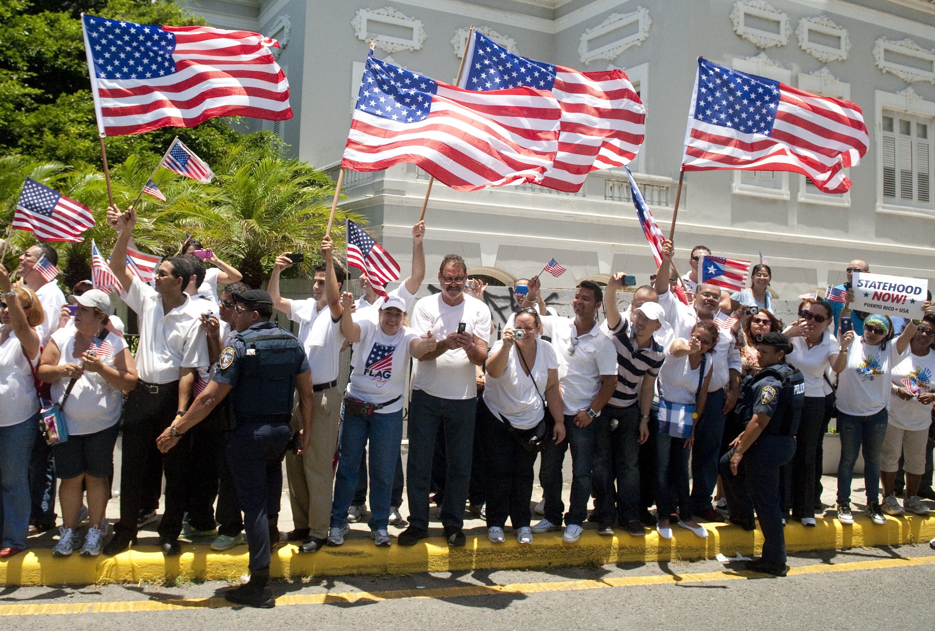 puerto rico american flag