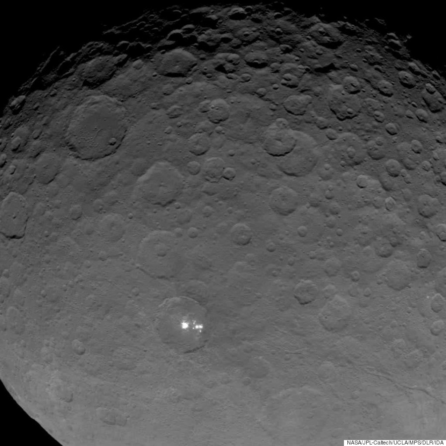 ceres bright spots