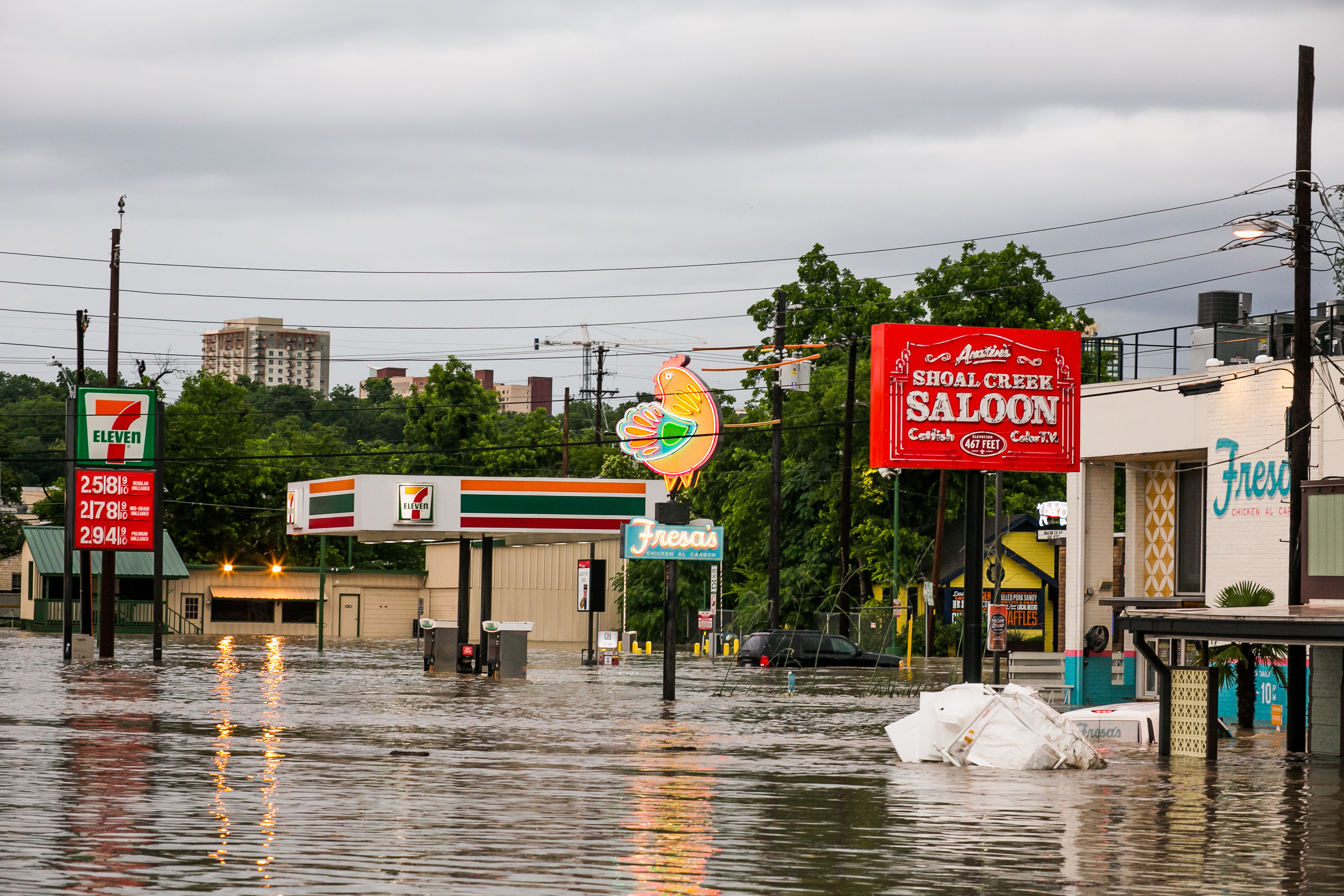 'Absolutely Massive' Texas Flooding Leaves Motorists Stranded, People