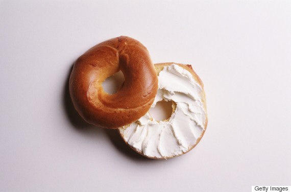 cream cheese bagel