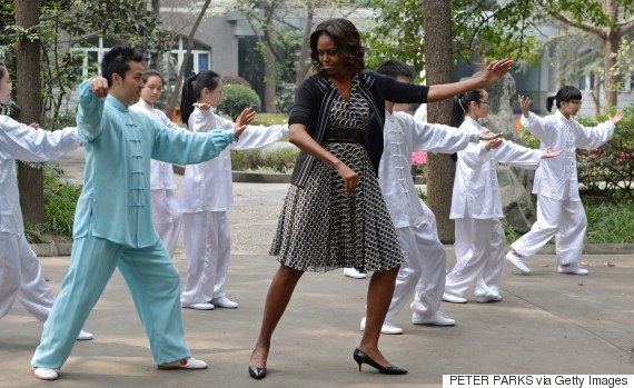 michelle obama tai chi