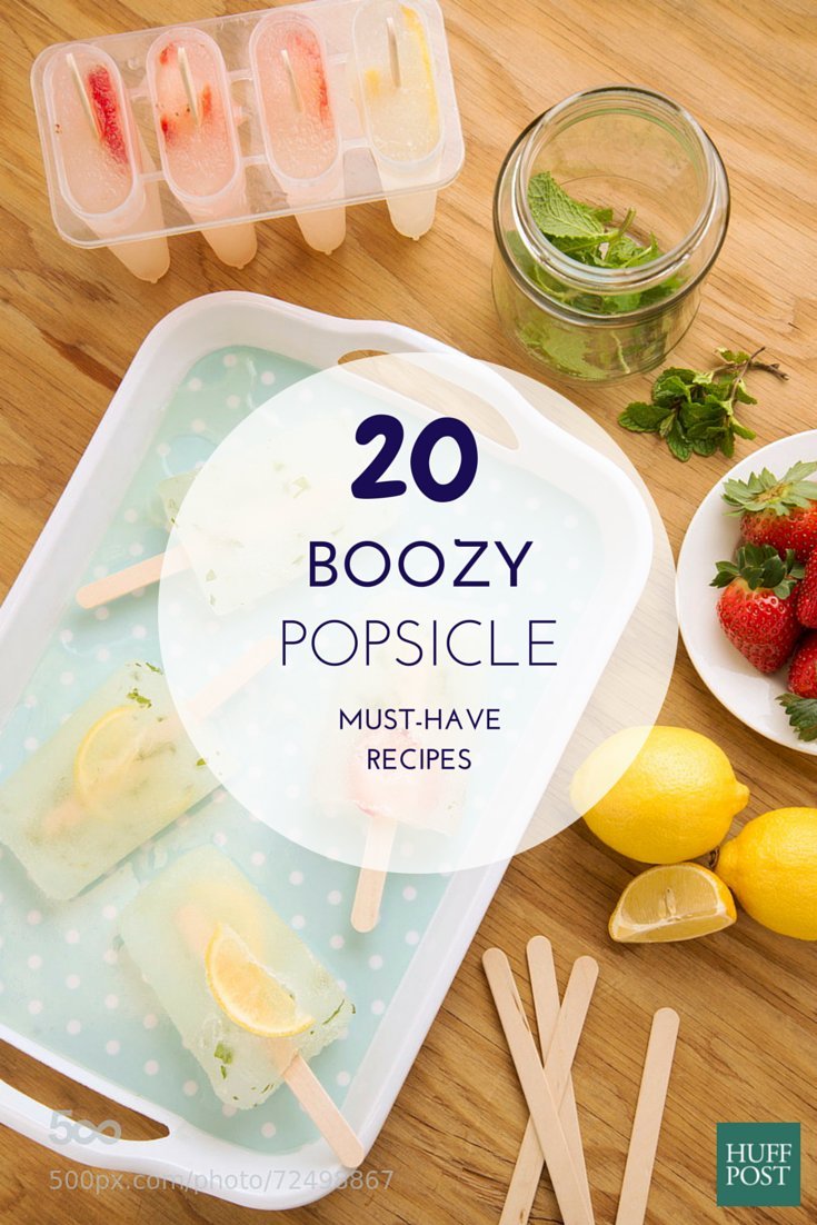 These Boozy Popsicle Recipes Are Even Better Than Cocktails Huffpost Life