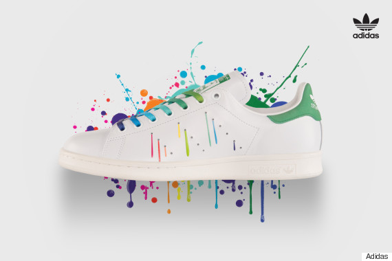 Introduces Three LGBT-Friendly Designs On Its Iconic Footwear In Honor Of Pride | HuffPost Voices