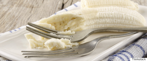 mashed banana