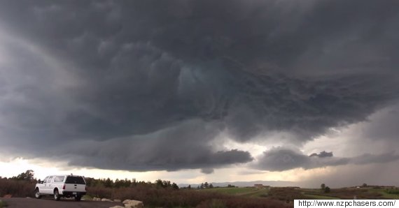 Terrifying Timelapse Of Colorado Supercell Captured By Storm Chasers