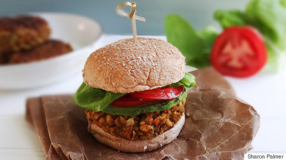 veggie burger