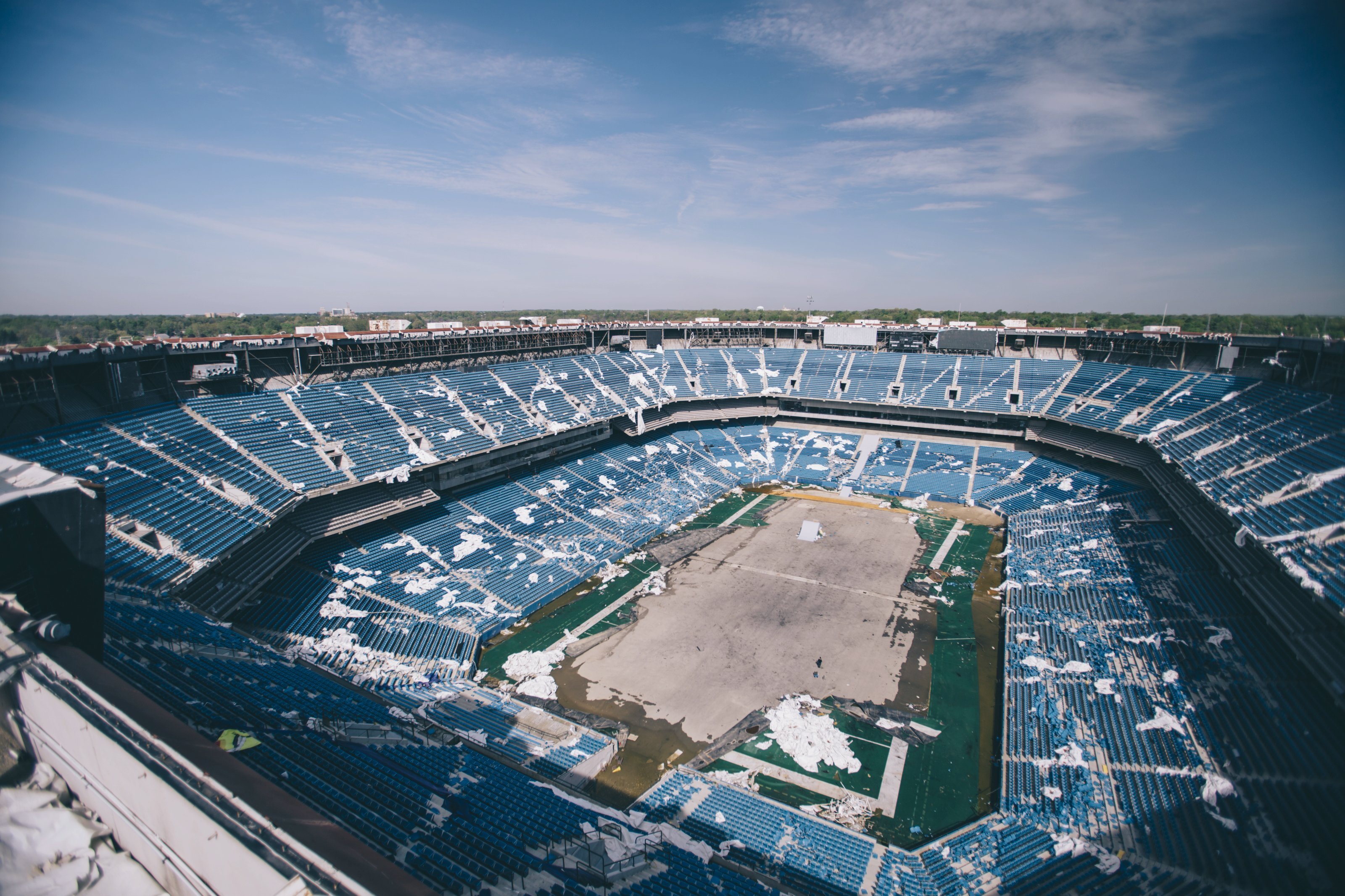 abandoned silverdome