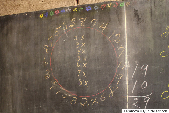 oklahoma chalkboard