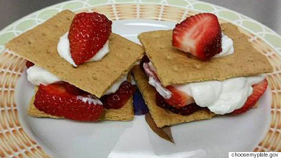 strawberry smores