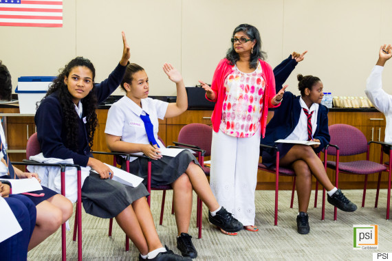 indrani goradia addressing students