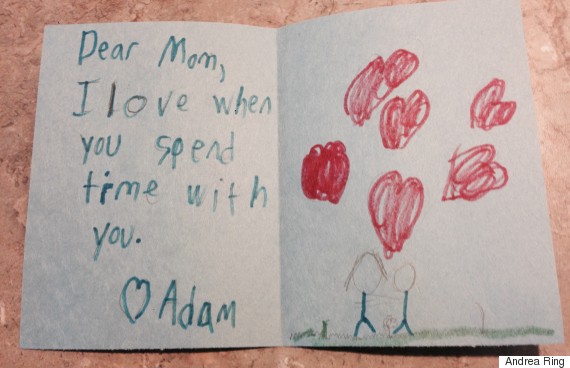 cute kid note