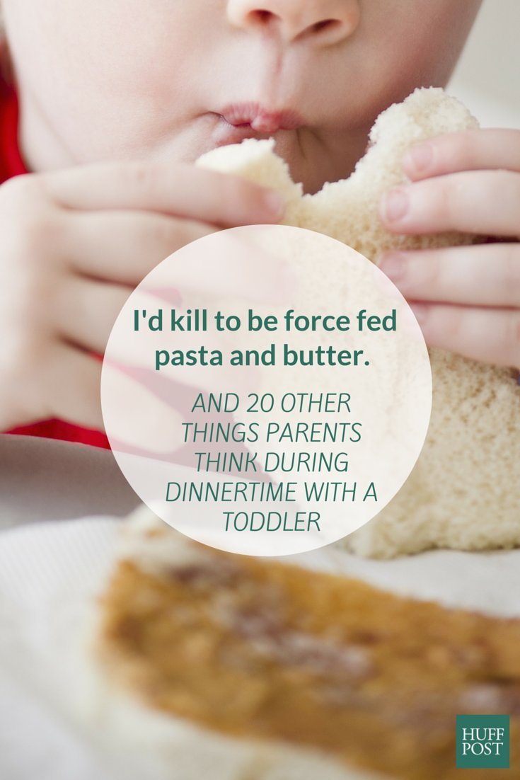 toddler eating