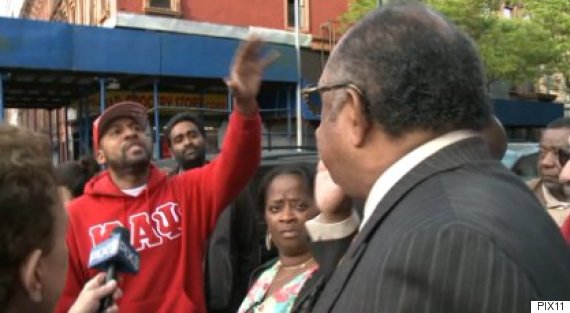 Homophobic Pastor David Manning Confronted By Angry Harlem Neighbours