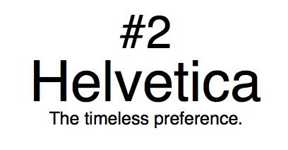 helvetica