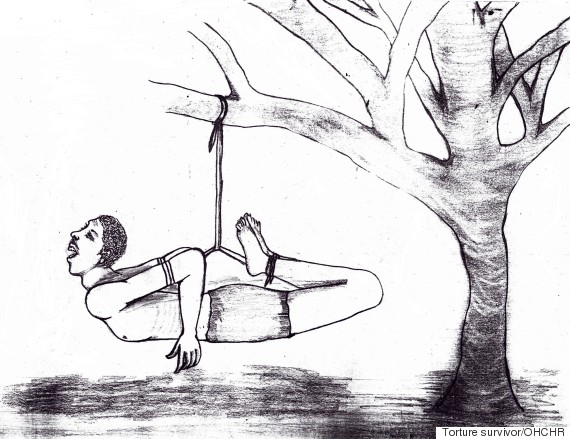 A Torture Survivor Drew These Pictures To Describe The Hell Eritrea Has Become Huffpost