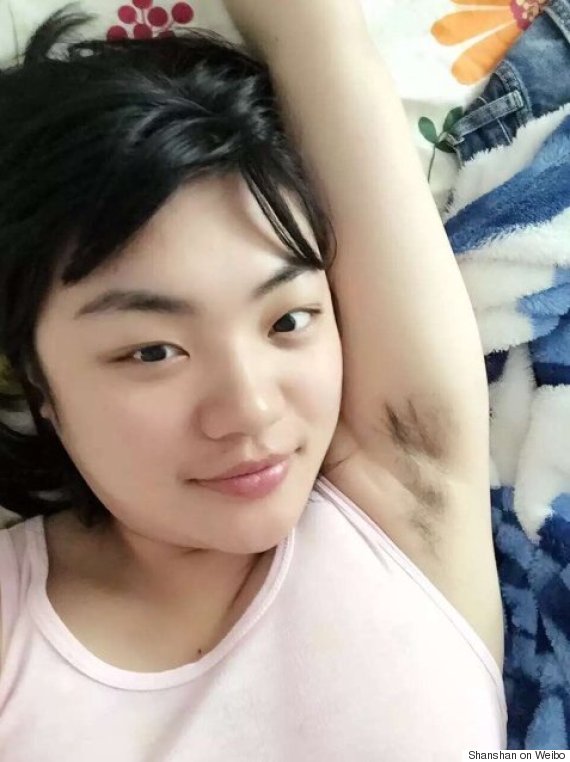 If You Got It, Flaunt It Chinese Feminists Bare Their Armpit Hair For Contest  Huffpost-5641