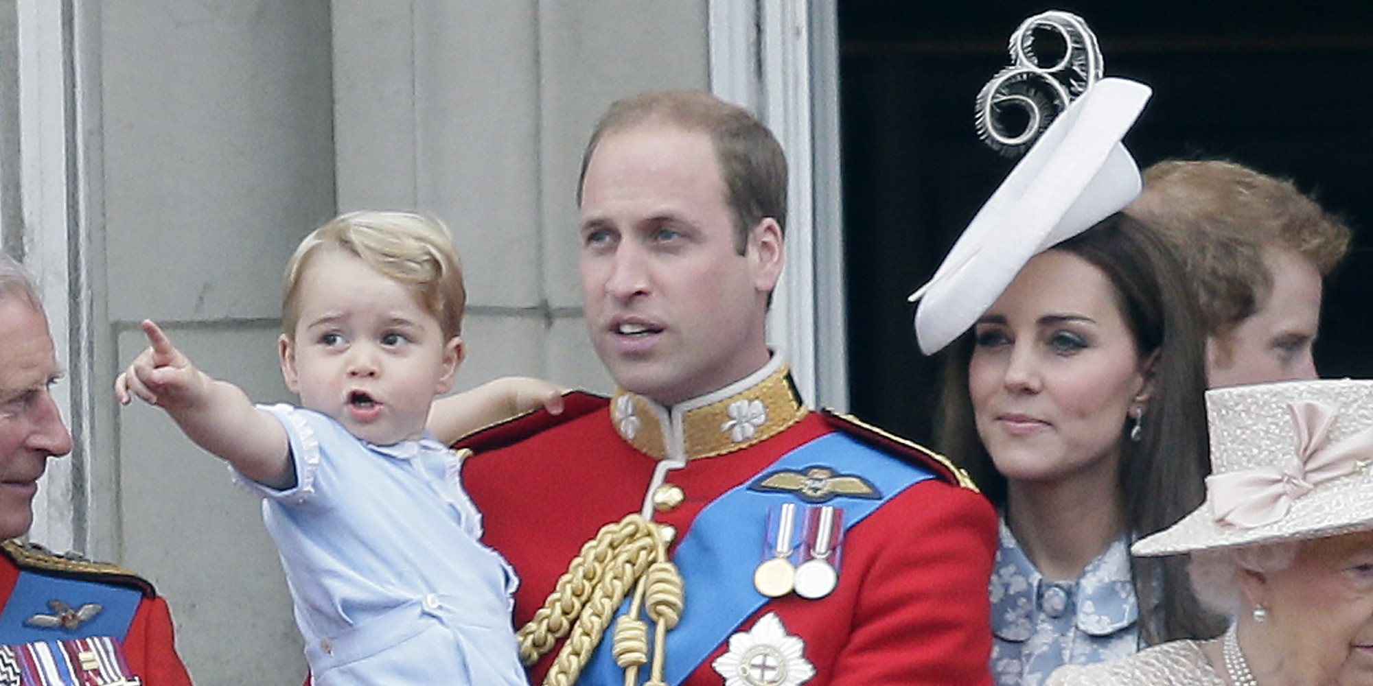 Kate Middleton & Prince George Steal The Show At The 2015 Trooping The ...