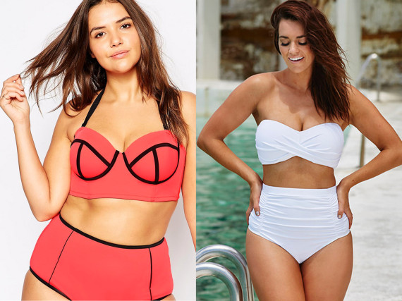 bathing suits for big belly woman