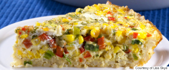 corn quiche