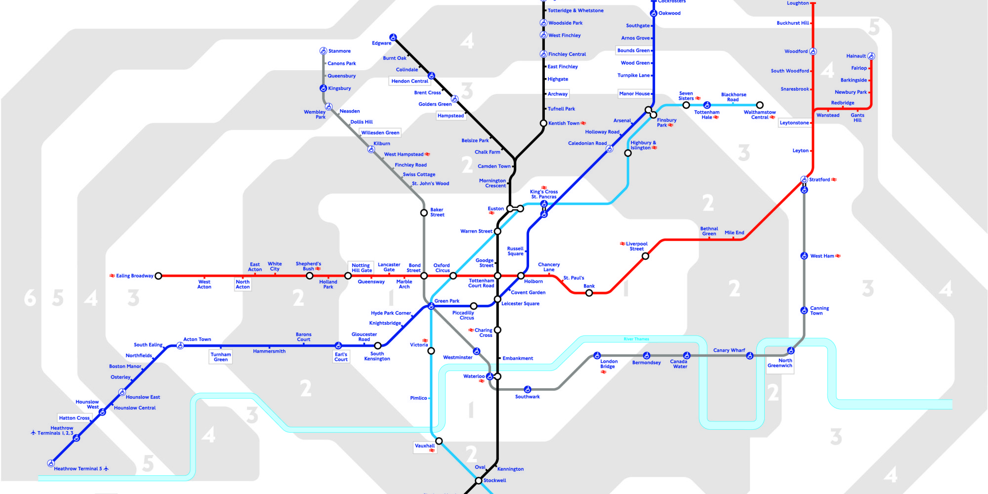 Night Tube Map Featuring 24-Hour Lines Released By London Underground ...