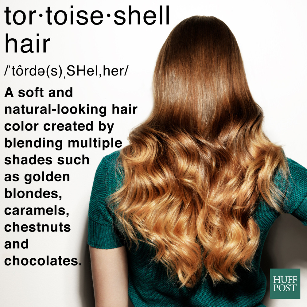 What The Heck Is Tortoiseshell Hair And How Do You Get It Huffpost Life