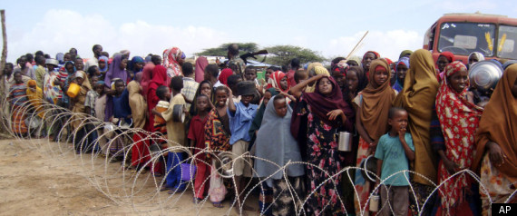 Somalia Famine: Aid Parcels Flown To Starving Young In Horn Of Africa