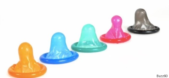 colored condoms