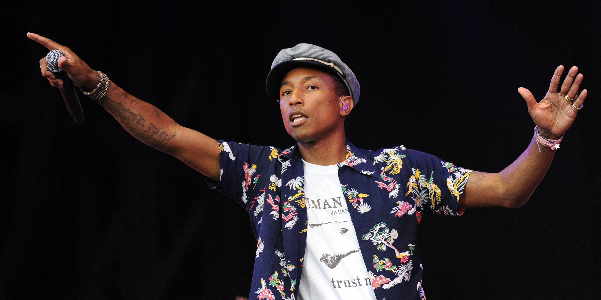 Glastonbury Day Two Pictures: Kanye West, Pharrell Williams And Paloma ...