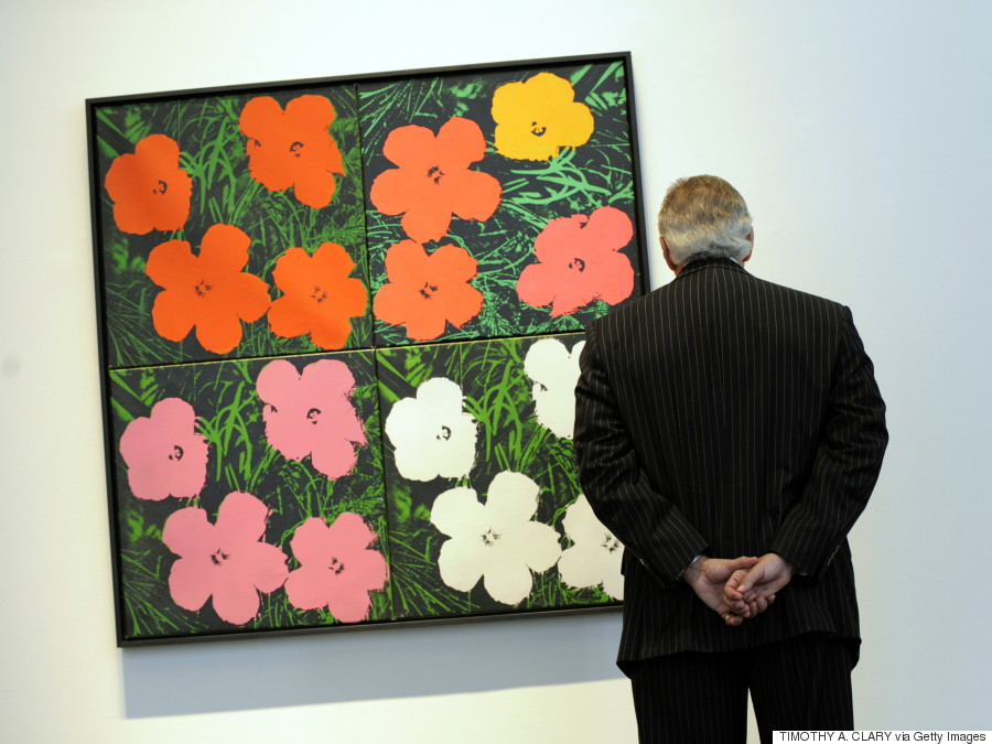warhol flowers