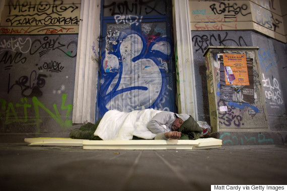 greece homeless