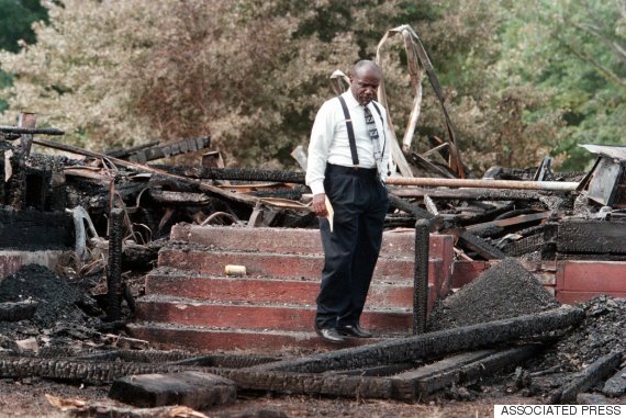 black church arson