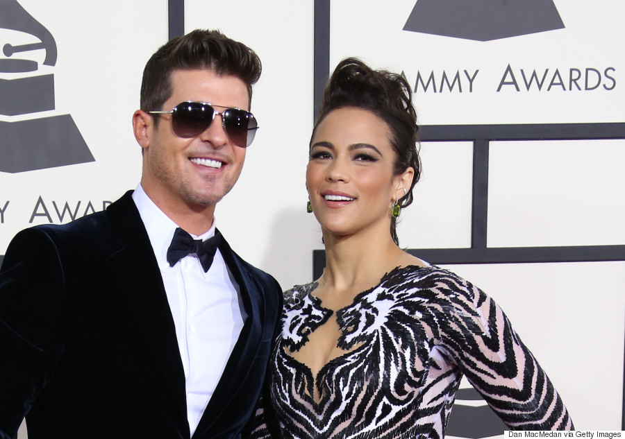 robin thicke paula patton