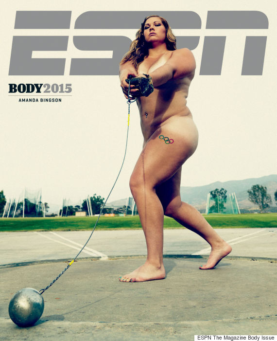 Bare Nudist - Nude Female Athletes Preach Body Love On ESPN's Cover | HuffPost Women