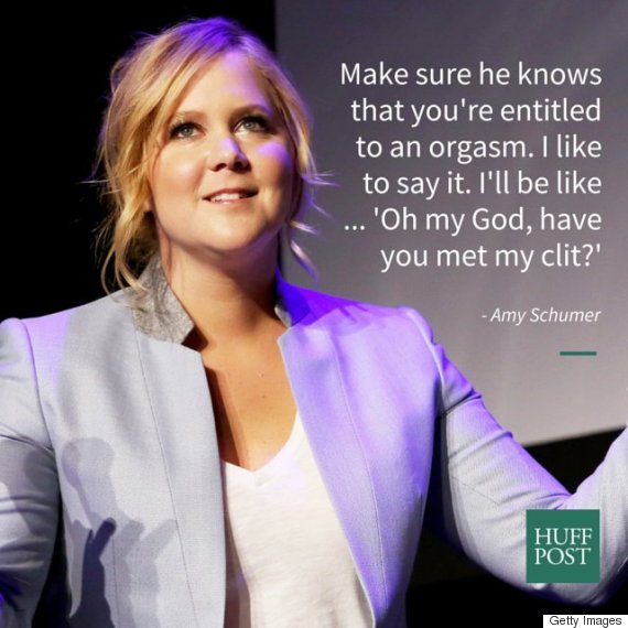 Amy Schumer To Women Everywhere You re Entitled To Orgasm