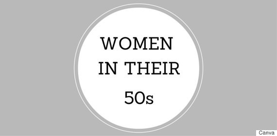 women in their 50s