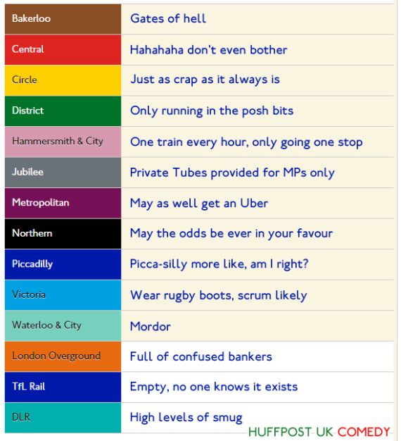 Tube Strike Update: Train Information And Line Status