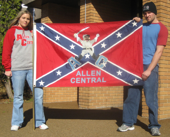 Whitney High School disciplines student over Confederate flag