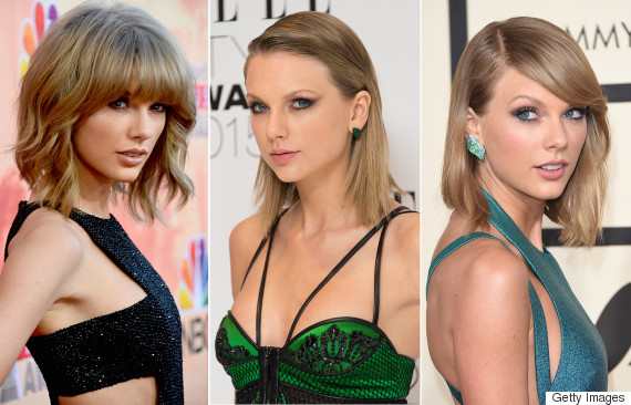 taylor swift bangs