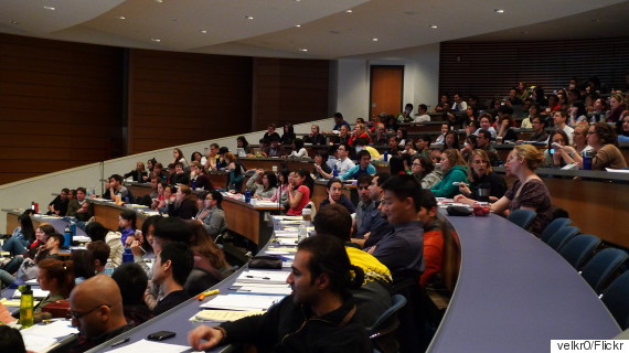 college lecture hall