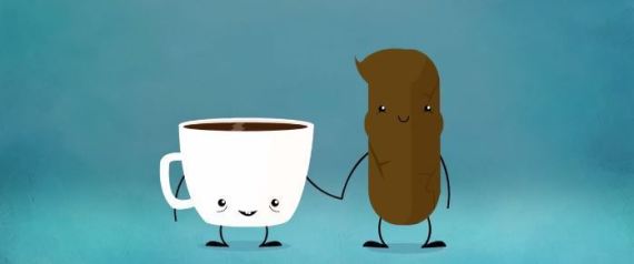 coffee and poop
