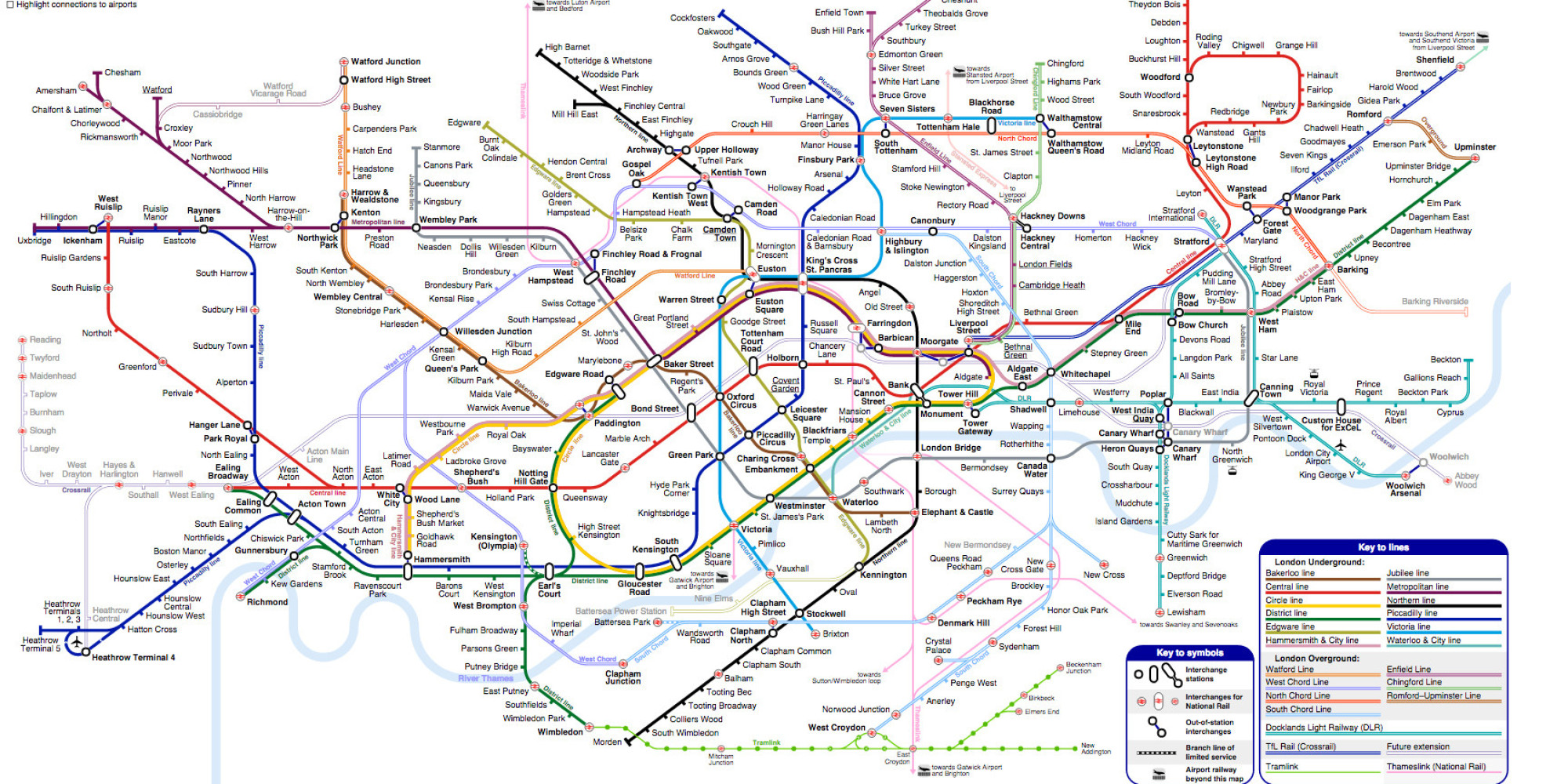 London Underground Unofficial Tube Map Is Even Better Than The Real ...