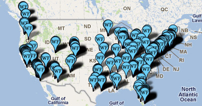 Map Of Whole Foods Locations